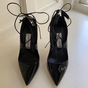 Jimmy Choo Black Patent Leather Pump